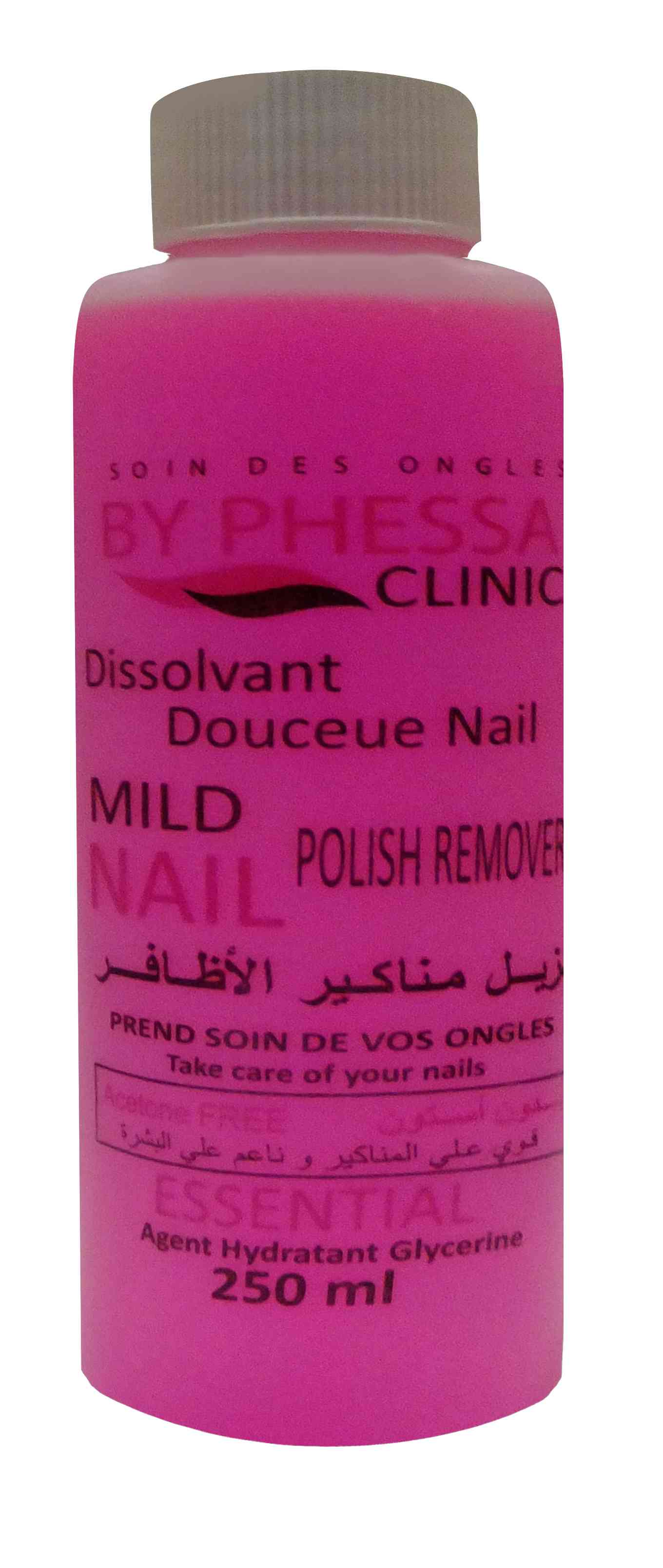 باي فيسا مزيل مناكير بدون استون 250 مل.