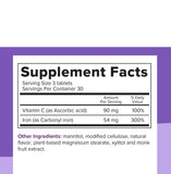 باریمیلتس حدید مع فیتامین سي 90 قرص | صيدلية.كوم.