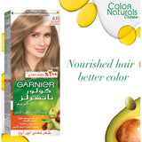 غارنييه كولور ناتشرلز صبغة شعر أشقر فاتح رمادي غامق 8.11