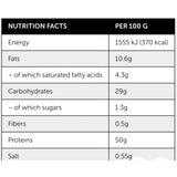 Born Winner Slim Protein Bar Chocolate & Hazelnut 50 g