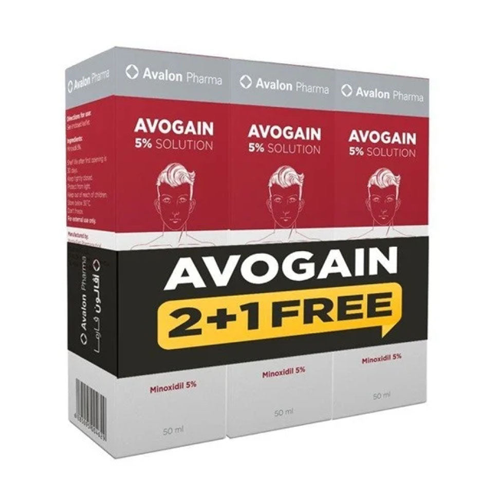 بخاخ تساقط الشعر عرض أفالون افوجين 5% 50 مل 2+1 | صيدلية.كوم.