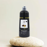 JB Organic Hair Dye Shampoo with Argan Oil 3 in 1 Black Color 400 ml