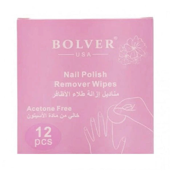 بلوفير مناديل ازالة طلاء الاظافر 12 حبه.