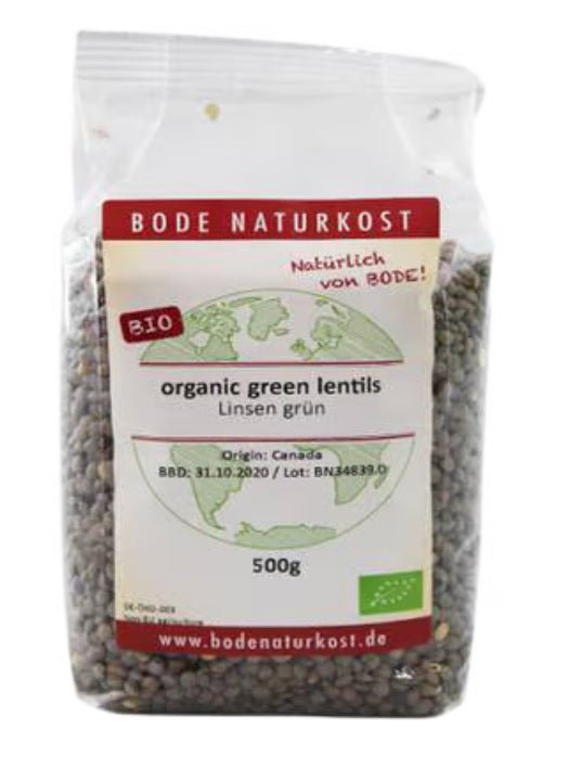 بود ناتشركوست عدس أخضر