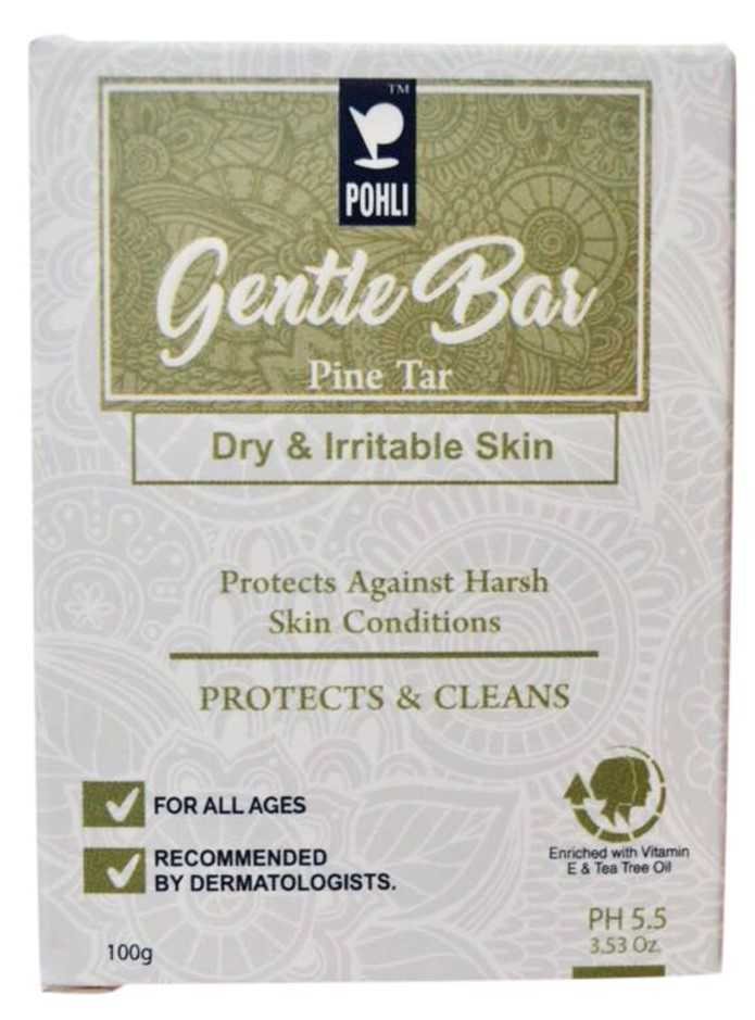 بوهلي قالب جنتل بار بقطران الصنوبر اخضر فاتح