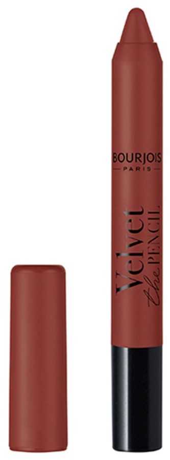 بورجوا احمر شفاه فيلفيت ذا بينسل 10 برون دو فولي