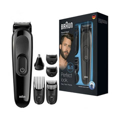 براون ماكينة حلاقة كهربائية للوجه و الذقن 6 في 1