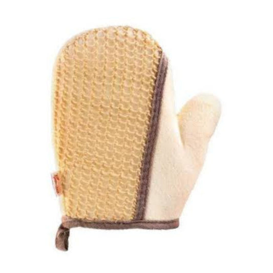 Professional loofah with a finger