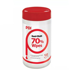 BDI Sani - Cloty Disinfecting Wipes containing 70% Isopropyl Alcohol - 125 Wipes
