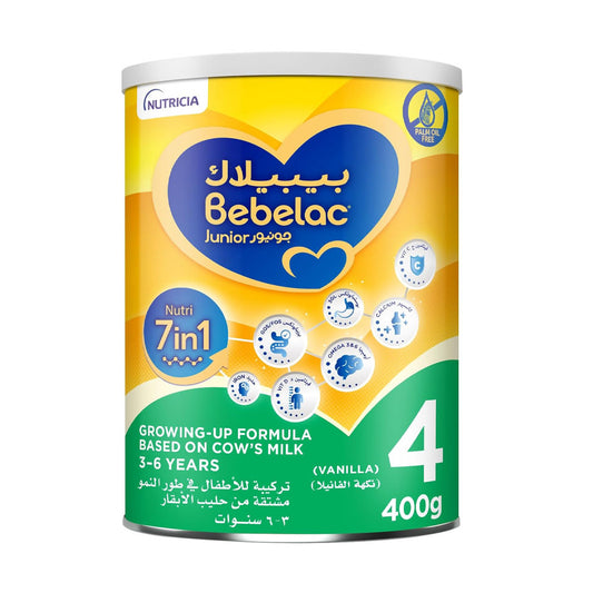 Bebelac Junior Milk Stage 4 From 3-6 Years Old - 400 Grams