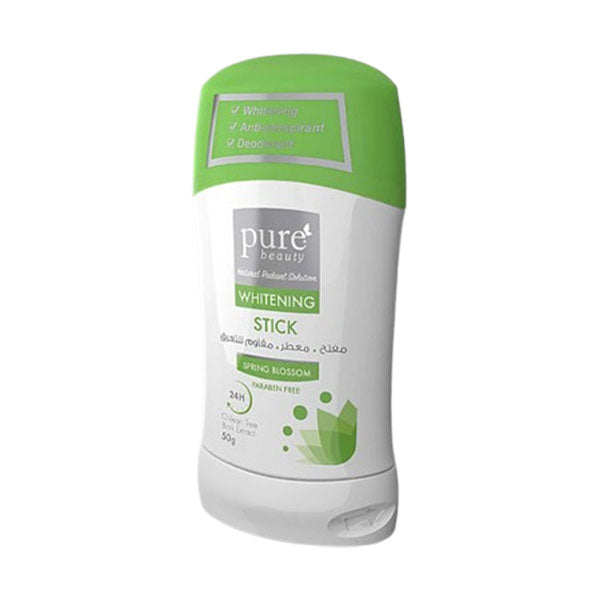 بيور بيوتي ستيك مبيض ومزيل عرق برائحة سبرينغ بلوسوم
