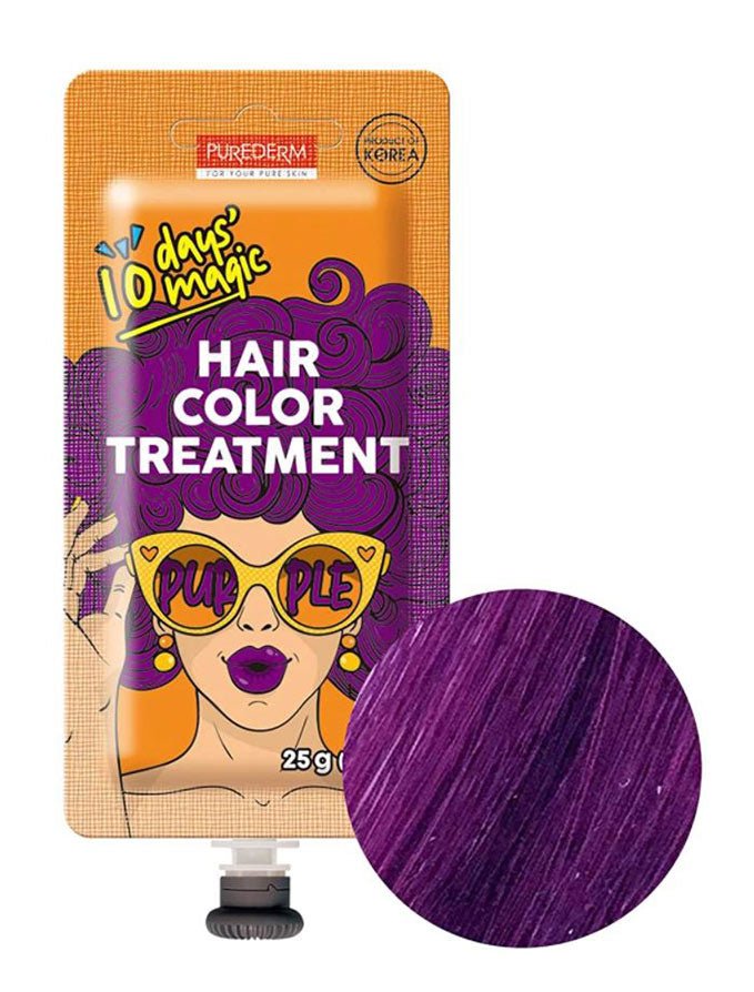 بيورديرم صبغة الشعر ماجيك المؤقتة باللون البنفسجي 25 جم.