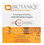 بيوتانيك كريم فيتامين C للتخلص من العلامات الاولى للتجاعيد بعامل حماية من الشمس +50 - 50 مل.