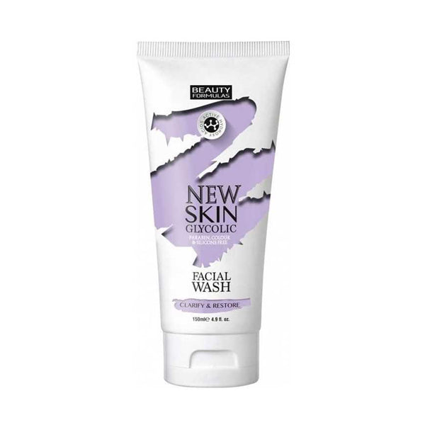 بيوتي فورميلاز نيو سكن غسول الوجه بالجليكوليك 150 مل.