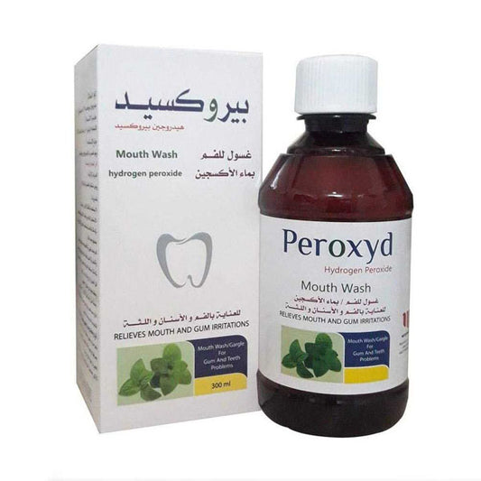 بيروكسيد غسول للعناية بالفم والاسنان 300مل.