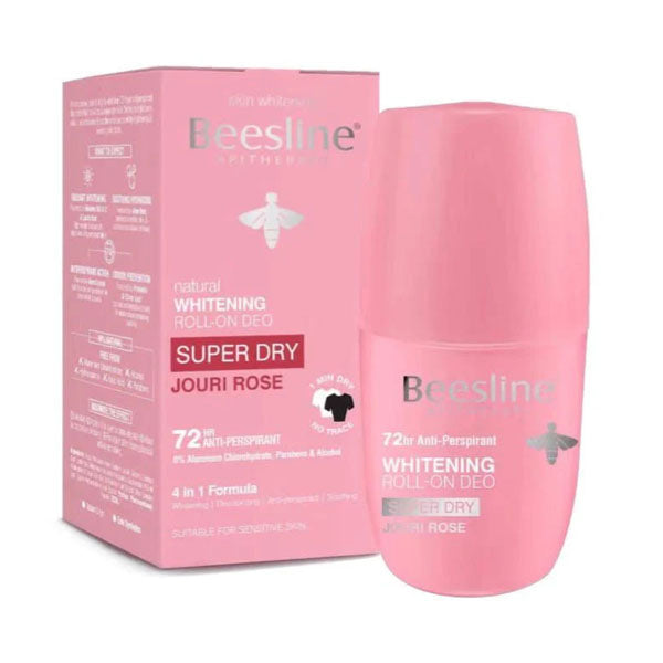 بيزلين رول أون مزيل عرق ورد جوري للنساء