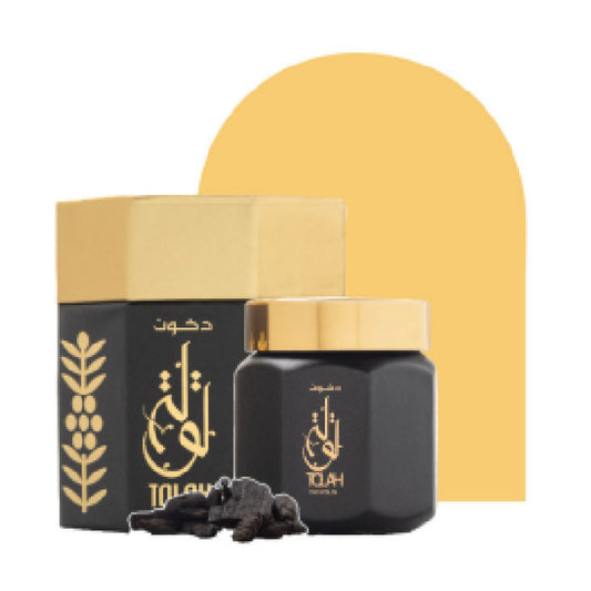 عود لافر بخور تولة اسود ميني 10 جرام