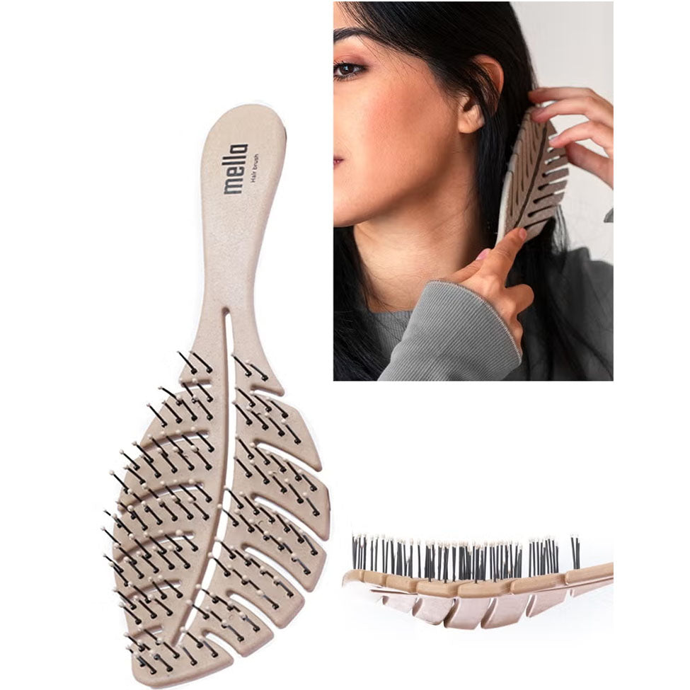 فرشاة الشعر شكل ورقة الشجر لإزالة من ميلا | صيدلية.كوم.