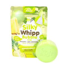 Joji Secret Young Silky Web Bubble Anti Cellulite Soap Bar with Melon and Pineapple 100g