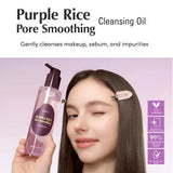 Purple Rice Oily Face Cleanser for Pore Purification by EQQUALBERRY 200 ml