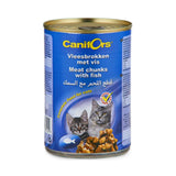 كانيفورس طعام رطب معلبات قطط سمك 410 جم |  صيدلية.كوم.