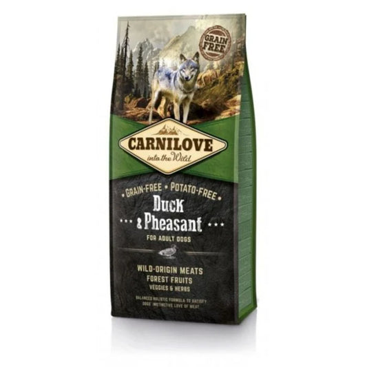 كارنيلوف طعام جاف للكلاب البالغة بنكهة البط و طائر التدرج 12 كيلو غ |  صيدلية.كوم.