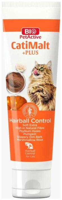 معجون بايو بيت أكتيف كاتيمالت + للتحكم في كرات الشعر للقطط 25 مل | صيدلية.كوم.