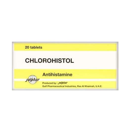 كلوروهستول 4 مجم 20 قرص