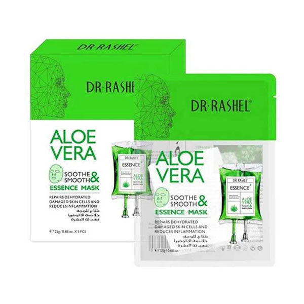 د. راشيل قناع الوجة بخلاصة الالوفيرا لتهدئة البشرة