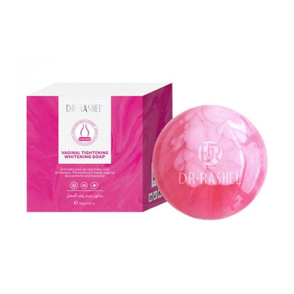 د. راشيل صابون لتبييض وشد المنطقة الحساسة 100جم.