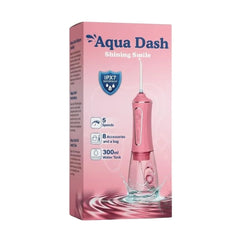 Aqua Dash Professional Water Flosser Pink