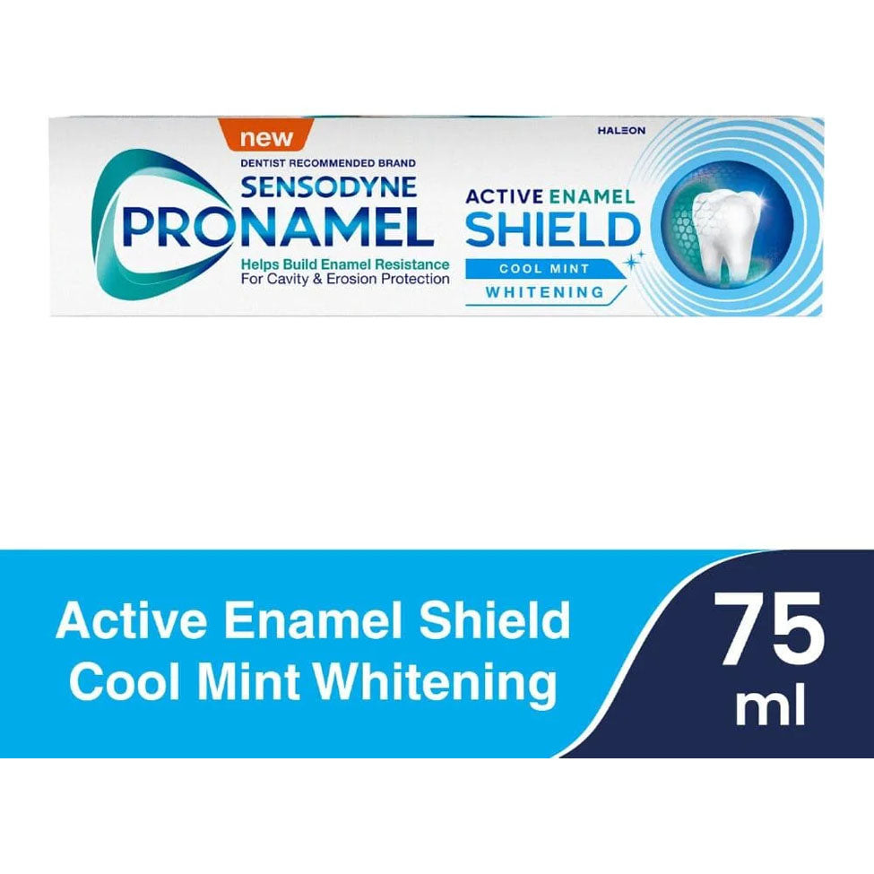 سنسوداين معجون أسنان ترميم للمينا و تبييض نعناع بارد 75مل | صيدلية.كوم.