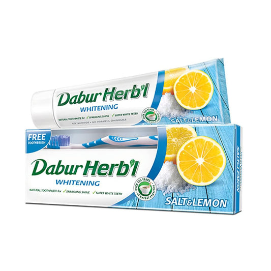 دابر معجون أسنان الملح والليمون 150 مل