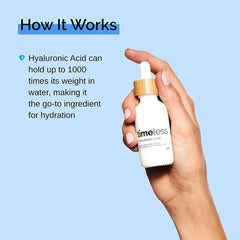 Timeless Hyaluronic Acid Serum 100% Pure 30ml