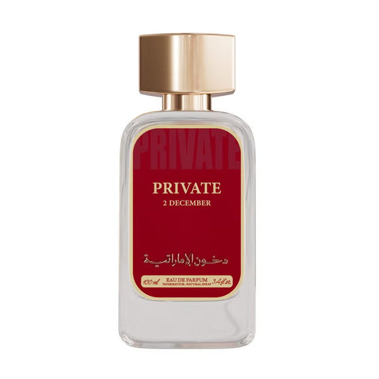 عطر برايفت 2 ديسمبر او دو بارفان 100 مل من دخون الإماراتية