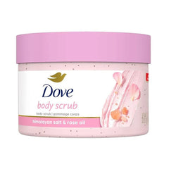 Dove Body Scrub with Himalayan Salt and Rose Oil Extract 298 g