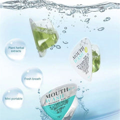 بيوتي سيستم غسول فم كبسولات منعشه بنكهه النعناع المنعش 20 قطعه × 13 مل