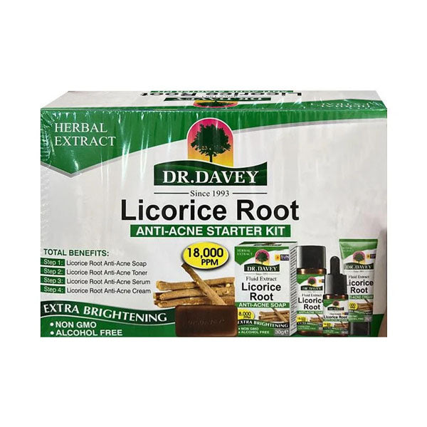 دكتور دافي مجموعة مكافحة حب الشباب بخلاصة عرق السوس