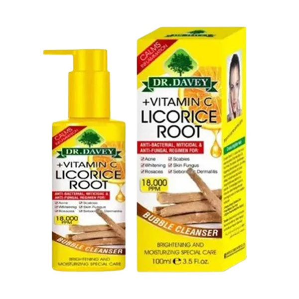 د.ديفي غسول منظف للوجه بخلاصة عرق السوس وفيتامين C