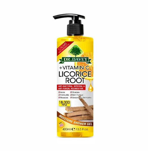 دكتور ديفي جل استحمام عرق السوس وفيتامين C للبشرة