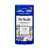 Dr teal's deodorant stick lavender vanilla & essential oil 75 gm