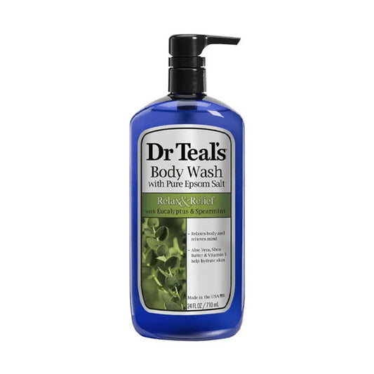 Dr Teal's Pure Epsom Salt Eucalyptus Bath Gel 710 ml