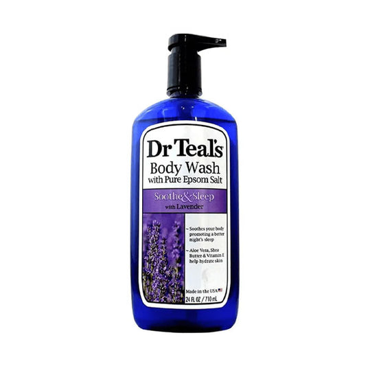 Dr Teal's Pure Epsom Salt Bath Gel Lavender 710 ml