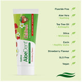 معجون أسنان للأطفال بالفلورايد بنكهة الفراولة من الودنت 50 مل | صيدلية.كوم.