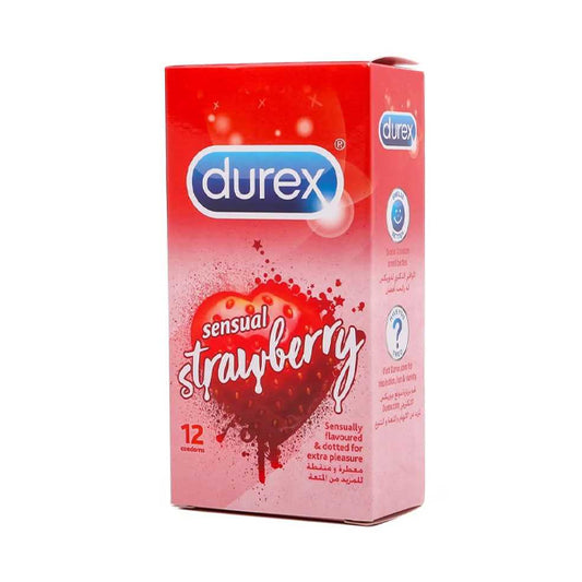 ديوريكس واقي ذكري بنكهة الفراولة