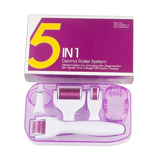 ديرما رولر سيستم 5 في 1 مجموعة ديرما رولر