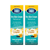 ديرماتونيكس كريم للبشرة الجافة بالزيتون والبابايا 200مل 1+1.