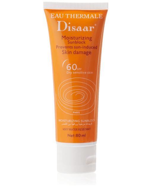 ديسار واقي شمس ومرطب SPF 60 للبشرة الحساسة