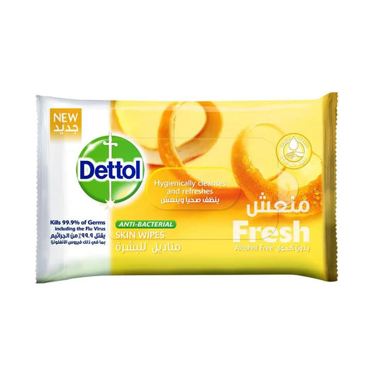 Dettol skin refreshing wipes 10 wipes