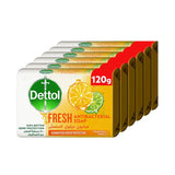 ديتول صابون قالب منعش 120جم × 6 | صيدلية.كوم.